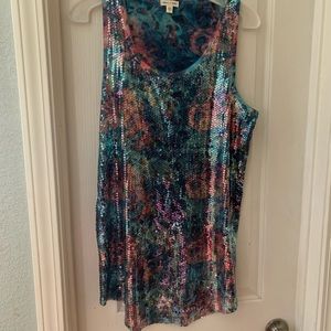 Sequin tank